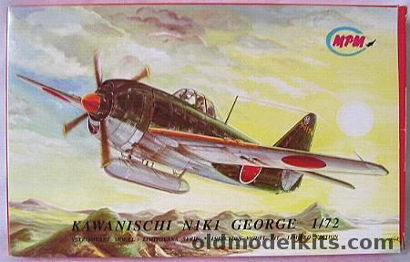 MPM 1/72 Kawanishi N1K1 Shinden George, 72123 plastic model kit